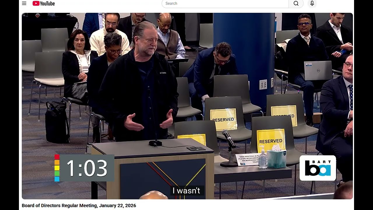 BART union boss complains about last mile partnership with Uber to get people to BART.