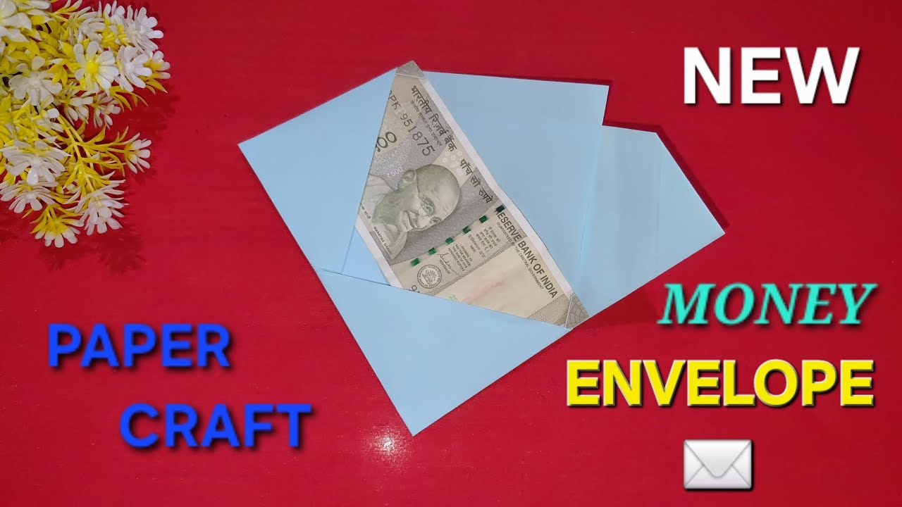 HOW TO MAKE PAPER CRAFT ENVELOPE ✉️!!SIMPLE & EASY STEP PAPER CRAFT ENVELOPE ✉️!!MONEY ENVELOPE ✉️