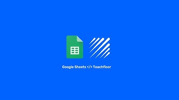 How to embed Google Sheets on Teachfloor