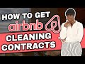 HOW TO GET AIR BNB CLEANING CONTRACTS