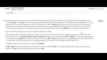 Excel Skills for Business: Advanced Coursera Quiz Answers