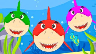 Old Macdonald Had A Farm & Baby Shark Family | Funny 3D Pets Songs - Nursery Rhymes