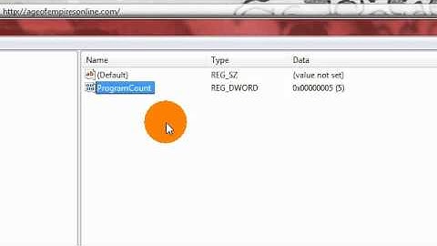 Miscellaneous: Windows: A registry key for # of running programs