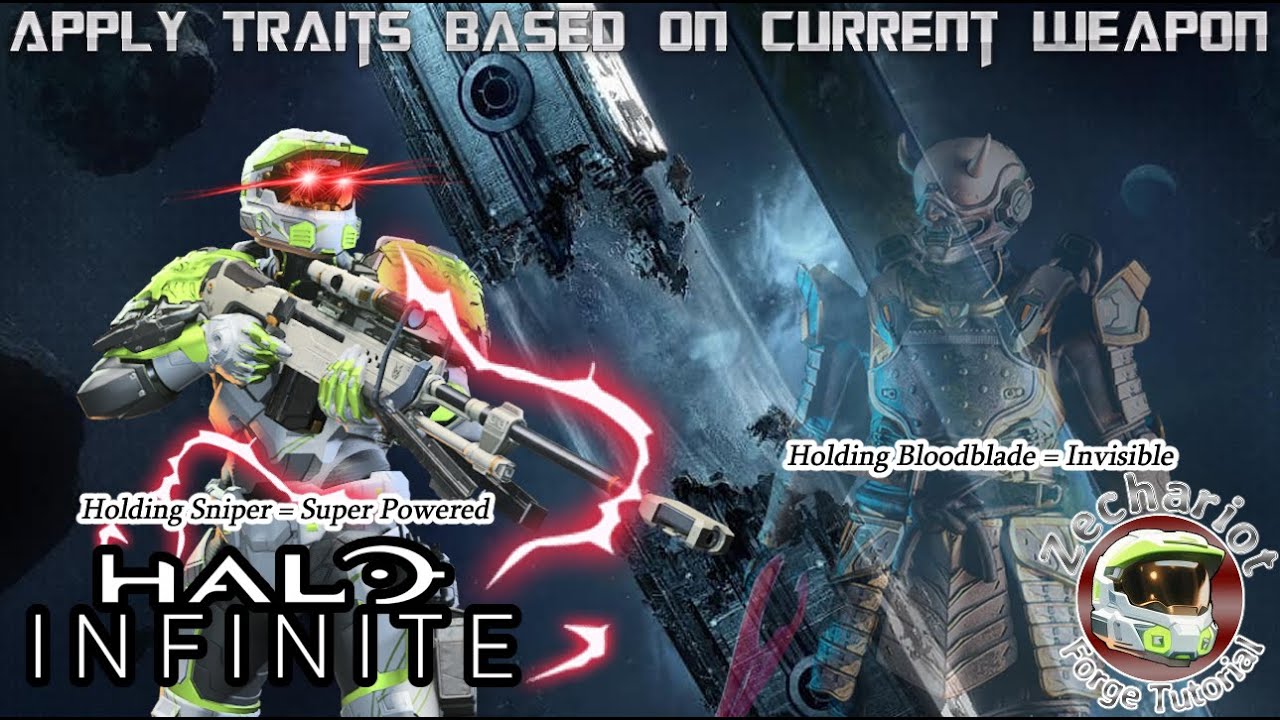 Apply Traits Based On Currently Held Weapon | Halo Infinite Forge Tutorial