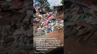 Haiti Earthquake Death Toll Rises to Nearly 2,200 Hundred: Officials