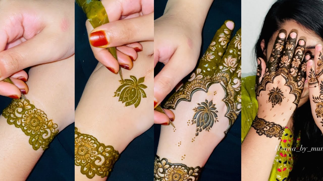 New trending mehedi tutorial 