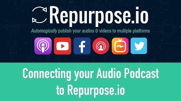 Connecting Your Audio Podcast To Repurpose.io