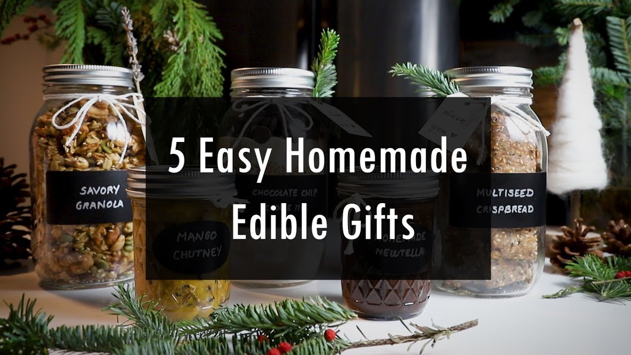 3 DIY Baking Mixes - Edible Gifts 