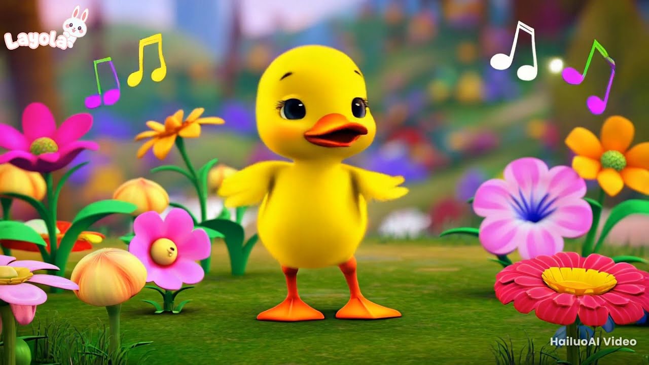 The Adventures of the Yellow Duckling | Lively Children's Music | Entertainment Channel for Children