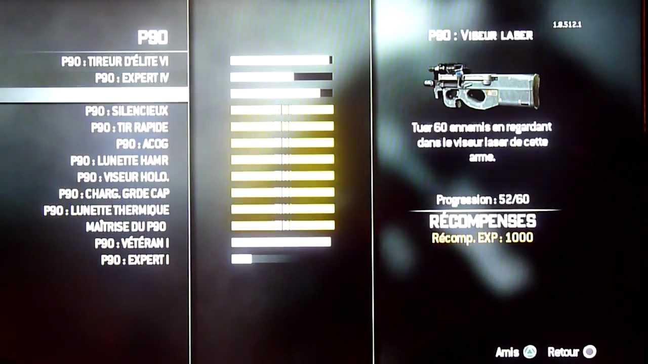 comment augmenter son niveau d'arme mw3