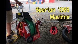 Spartan 1065 Drain Cleaning Cable Machine Features and Advice | Apple Drains of NC