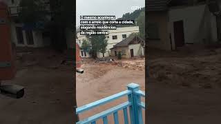 Sob risco de rompimento de barragem, prefeitura de Putinga evacua moradores do centro da cidade