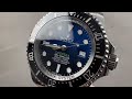 Rolex deepsea sea dweller dblue james cameron 126660 rolex watch review