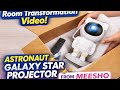 😍 Room Transformation Video | Astronaut Galaxy Star Projector from Meesho ✨ @GadgetFighter