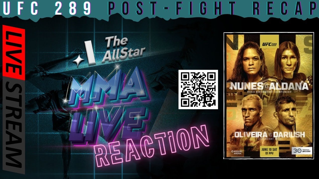 UFC 289 Reaction, Recap Show Amanda Nunes retires, Charles Oliveira dismantles Beneil Dariush