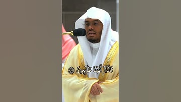 تلاوة خاشعة للشيخ ياسر الدوسري #ياسر_الدوسري #الشيخ #القارئ #قرآن #قران_كريم #تلاوة_خاشعة