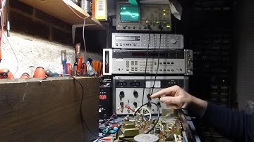 FM sweep alignment and S curve on Hanimex 8 track reciever