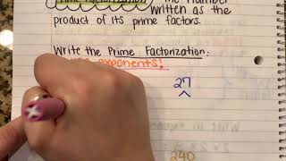 Go Math Grade 6 Module 9.2 Prime Factorization