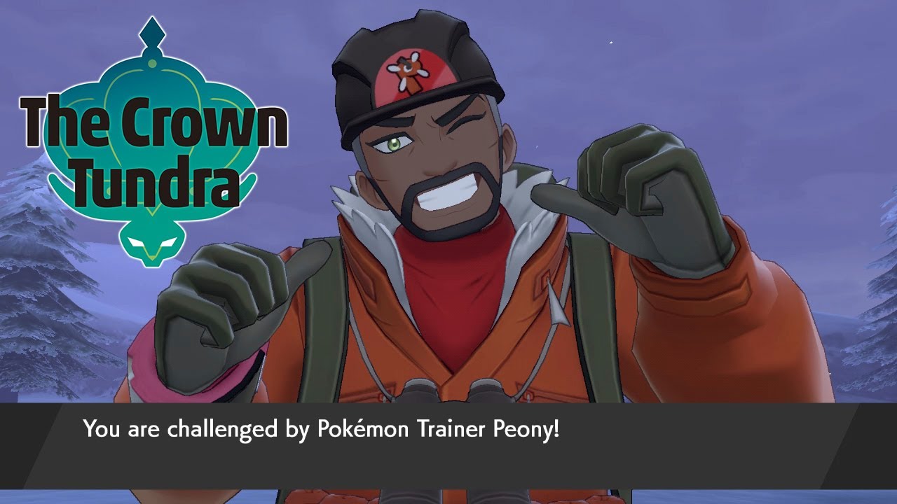 PEONY IS A GYM LEADER?! Pokemon SWSH DLC Crown Tundra Ep#1 - YouTube