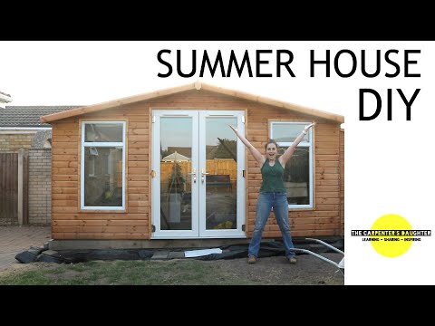 DIY Summerhouse Shed: Base & Frame Part 1 (Garden Room) | The Carpenter's Daughter