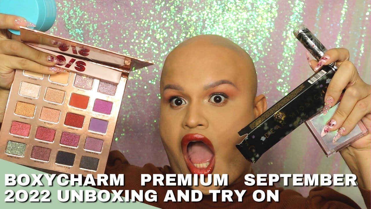 BOXYCHARM PREMIUM SEPTEMBER 2O22 UNBOXING AND TRY ON 👀
