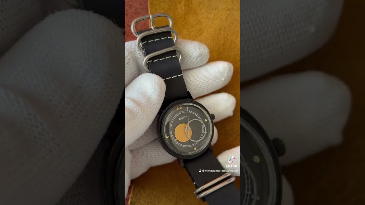 Raketa watch - Kopernik - Copernic - Night.Soviet mechanical watch Made in USSR in the 1980s.