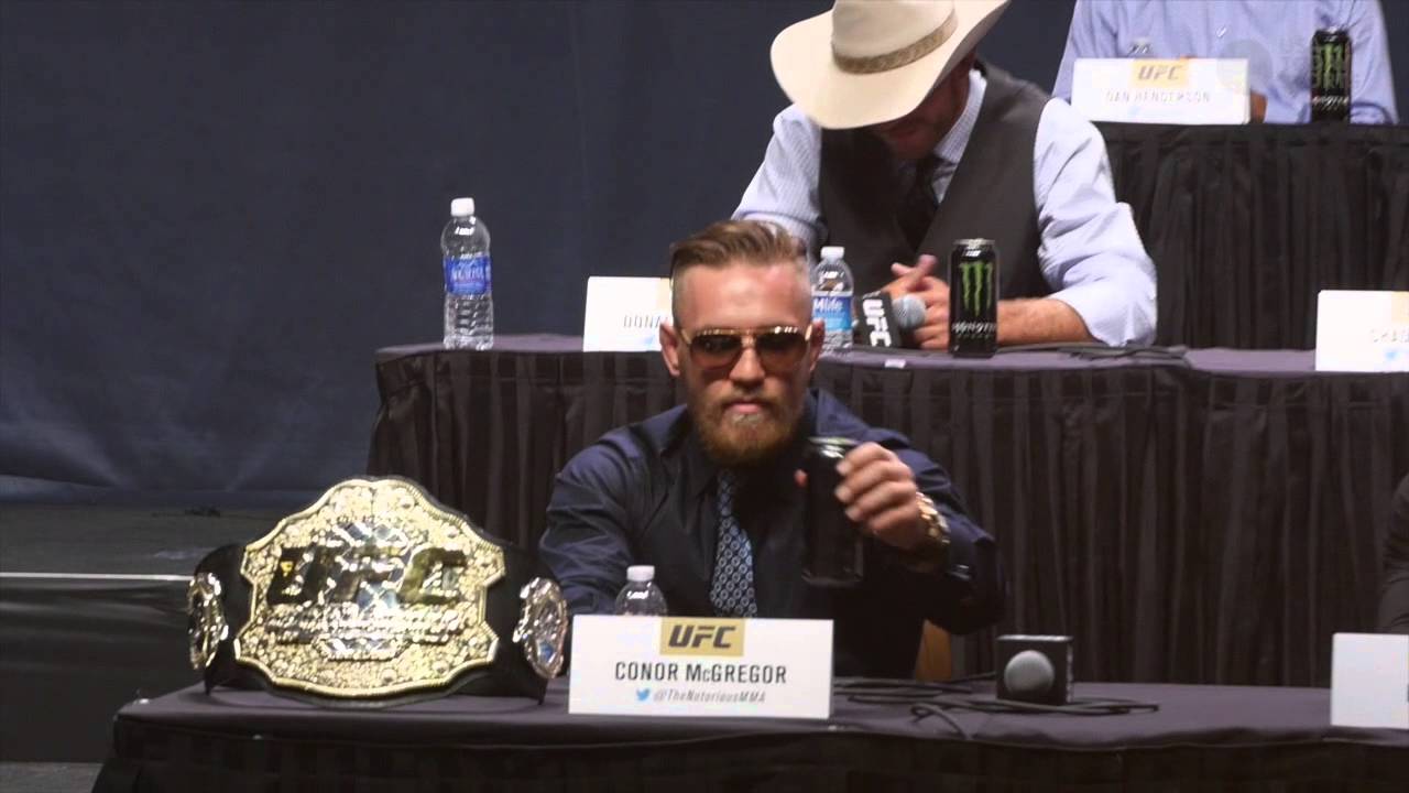 Conor McGregor introduces the UFC to 'red panty night' 