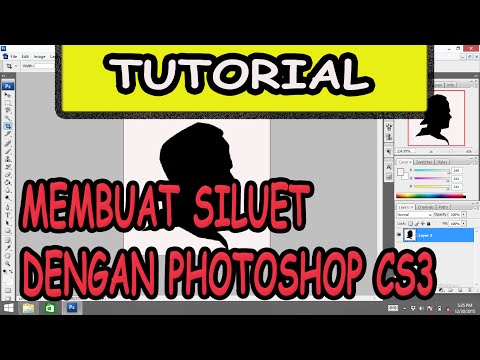 (TUTORIAL) - CARA MUDAH MEMBUAT SILUET DENGAN PHOTOSHOP CS