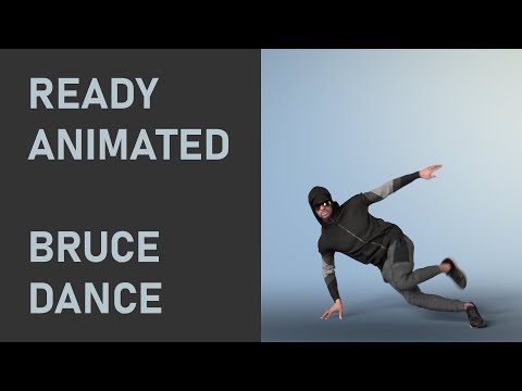 3DPEOPLE - Bruce Dance [FREE Ready Animated]