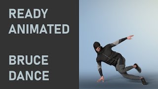 3DPEOPLE - Bruce Dance [FREE Ready Animated]