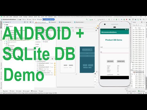 Android + SQLite DB : save / read to database