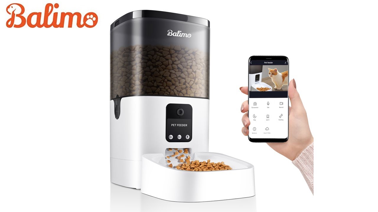 BALIMO 4L WiFi Alimentador automático Con cámara TXXA0115ME- ES