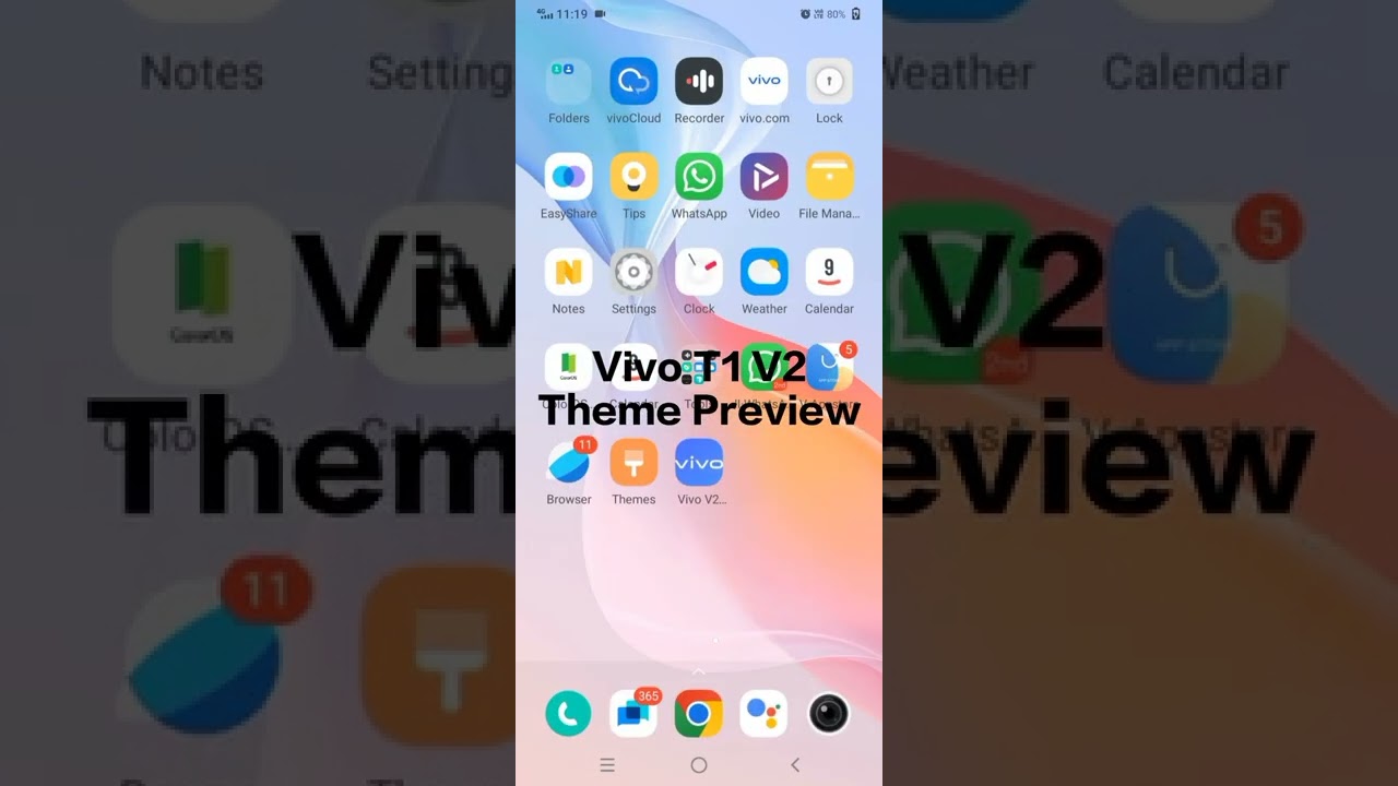 Vivo T1 V2 Theme Preview Coming Soon For Vivo All Devices 