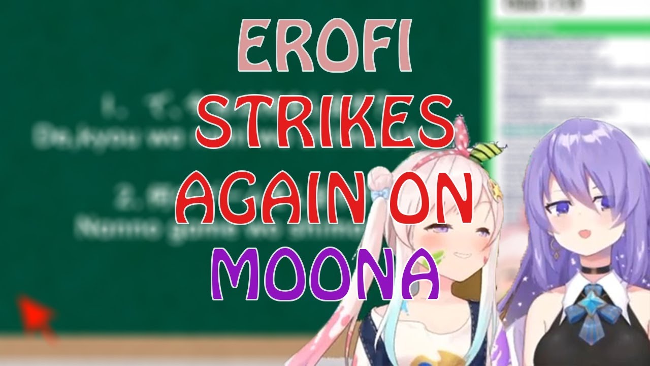 Iofi make a move again on MOONA, they ARE HAVING FUN