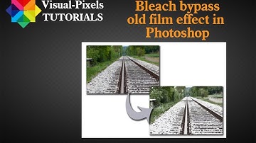 Photoshop Tutorial - How to recreate the Bleach Bypass effect in Adobe Photoshop