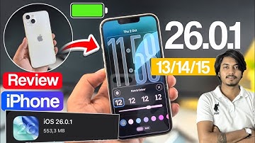 iOS 26.0.1 Review iPhone 13 | iPhone 1314/15 iOS 26.0.1 Review | iOS 26.0.1 Update Review iPhone 13