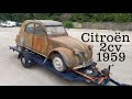 Morte de rouille ? Citroën 2CV AZLP 1959