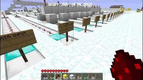 Minecraft - mc14500b Chip (1-Bit CPU)