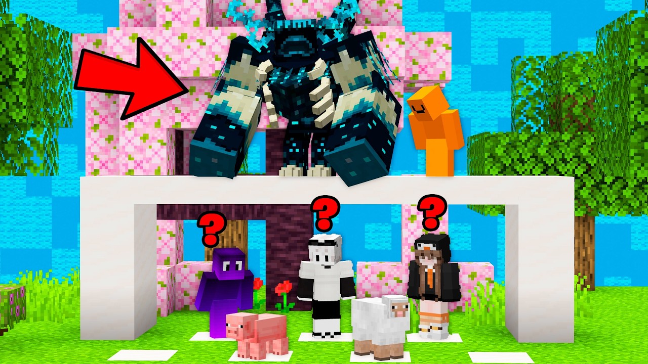Quem ACERTAR o MOB Vence no Minecraft! Esse ou Aquele