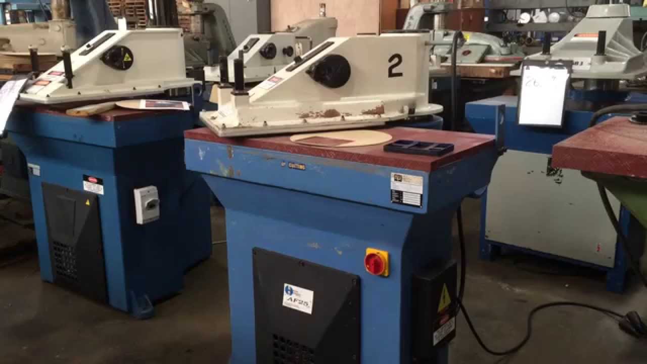 25 Ton Hudson Clicker Press, stock 