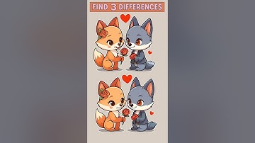 Find four differences,Spot The Difference #
