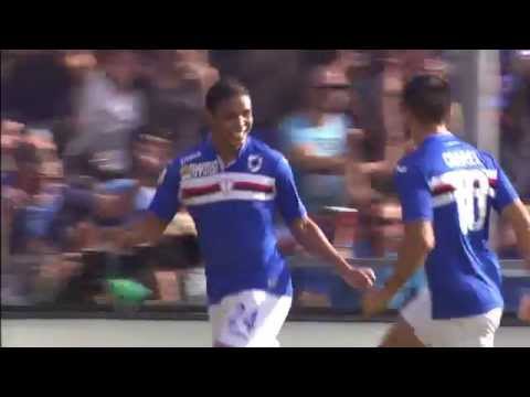 Il gol di Muriel - Sampdoria - Inter - 1-1 - Serie A TIM 2015/16