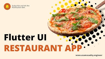 Flutter UI Restaurant App