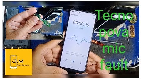 Tecno Pova mic problem/JM phone repairing.....