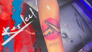 Respect tattoo design # Gouttam tattoo studio
