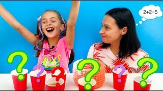 Челлендж выбери правильный напиток чтобы выжить / Арина отвечает на вопросы