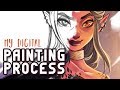 EXPLAINING my current digital PAINTING WORKFLOW✍🏼