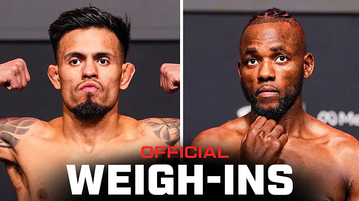 Royval vs Kape Weigh-Ins | UFC Vegas 112