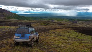 Дорога под вулк. Авача. [dji_4k]