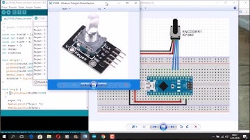#Arduino ile 360 derece rotary encoder  kullanımı (#KY040 #KY-040)